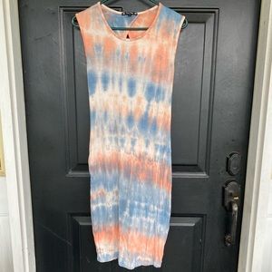 Try This Tie Dyed Pullover Dress